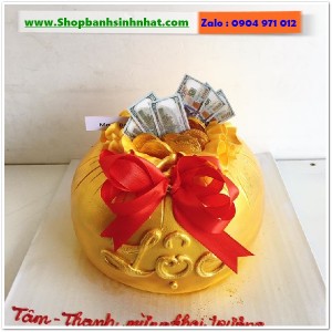 Bánh Sinh Nhật Hũ Vàng - VA129